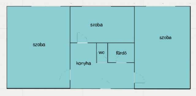Eladó panellakás, Kecskeméten 44.9 M Ft, 3 szobás