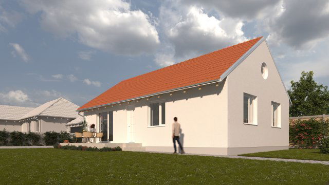 Eladó ikerház, Söptén 79.9 M Ft, 3 szobás