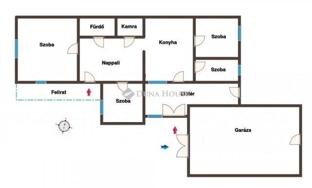 Eladó családi ház, Pákozdon 54.99 M Ft, 5 szobás