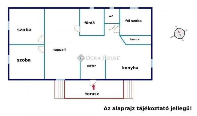 Eladó családi ház, Úrin 47.9 M Ft, 4 szobás