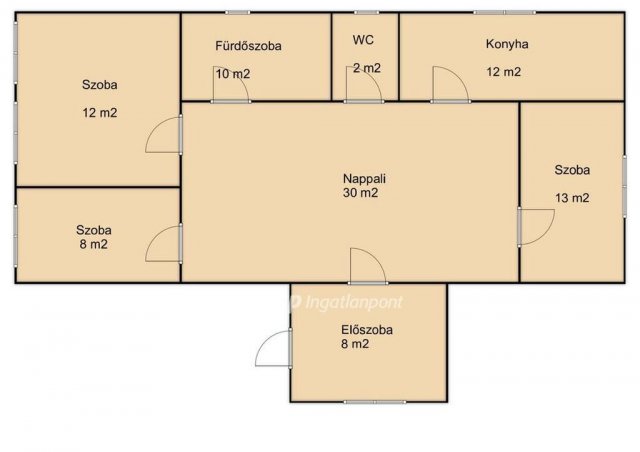 Eladó családi ház, Tiszavasváriban 21.9 M Ft, 3 szobás