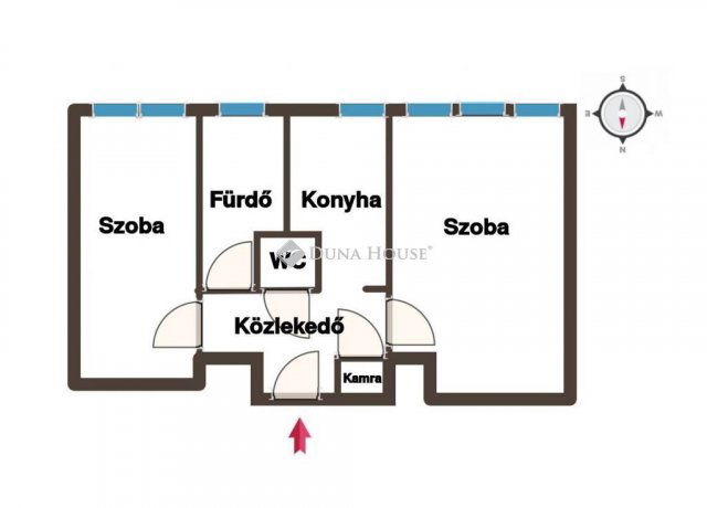 Eladó téglalakás, Budapesten, X. kerületben 59.99 M Ft, 2 szobás