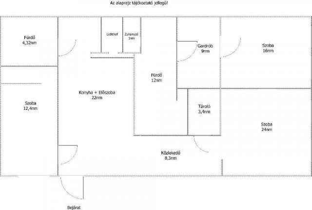 Eladó téglalakás, Budapesten, VII. kerületben 199 M Ft, 3 szobás