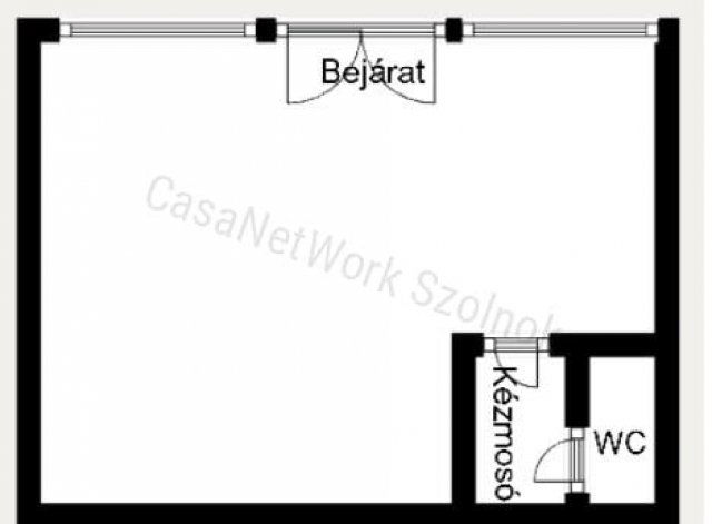 Kiadó üzlethelyiség, Szolnokon 100 E Ft / hó, 1 szobás