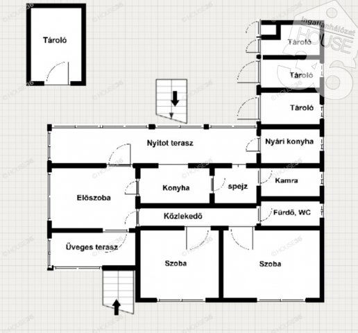 Eladó családi ház, Jakabszálláson 36.2 M Ft, 3 szobás