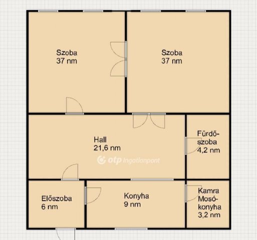 Eladó téglalakás, Budapesten, V. kerületben 164.9 M Ft, 2 szobás