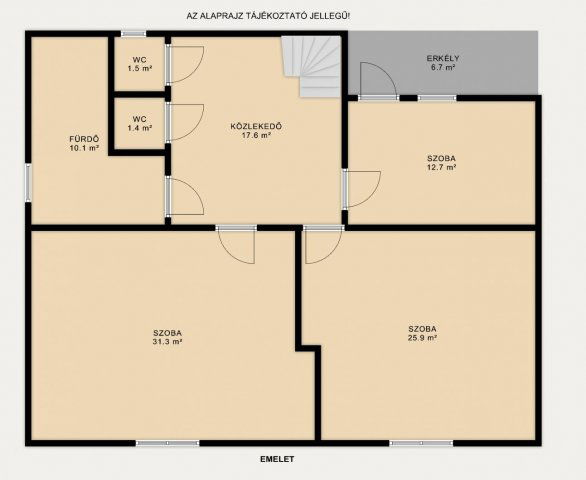 Eladó családi ház, Tatán 83 M Ft, 5 szobás