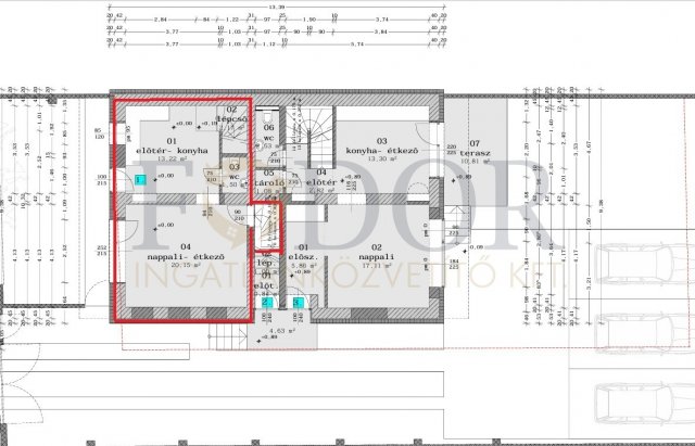 Eladó téglalakás, Budapesten, XIX. kerületben 99.9 M Ft