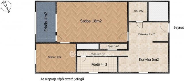 Eladó téglalakás, Dunaújvárosban 34.5 M Ft, 1+1 szobás