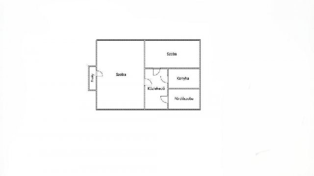 Eladó téglalakás, Csongrádon 28 M Ft, 2 szobás