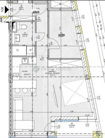 Eladó téglalakás, Debrecenben 75.02 M Ft, 2 szobás