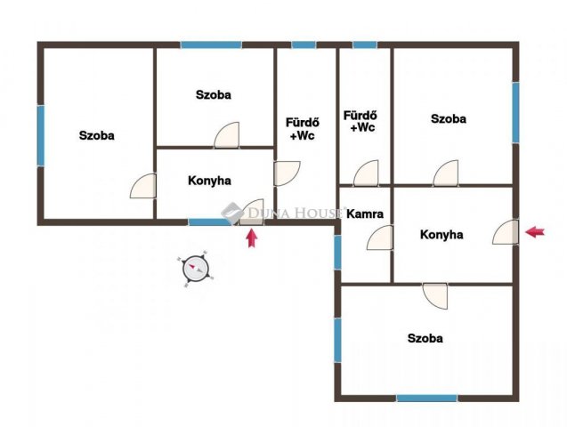 Eladó családi ház, Nagyrábén 2.99 M Ft, 4 szobás