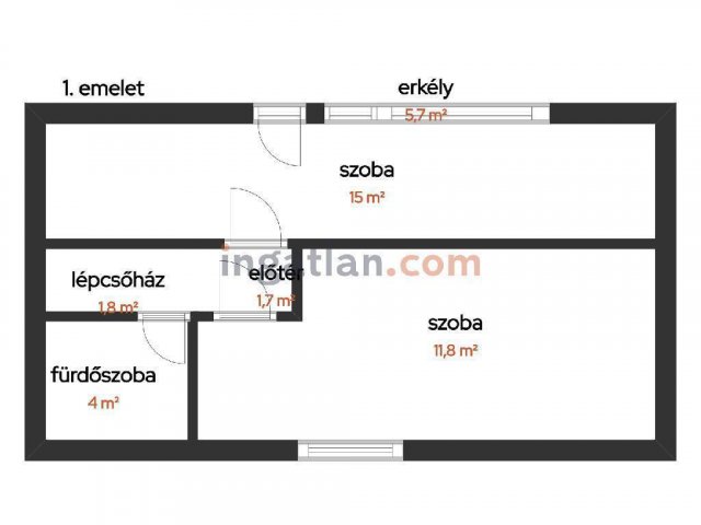 Eladó nyaraló, Hajdúszoboszlón 49.9 M Ft, 3 szobás