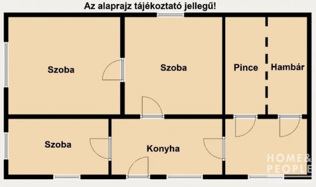 Eladó családi ház, Kisteleken 14.49 M Ft, 3 szobás