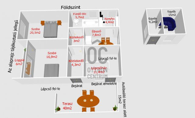 Eladó családi ház, Érden 98.5 M Ft, 5 szobás
