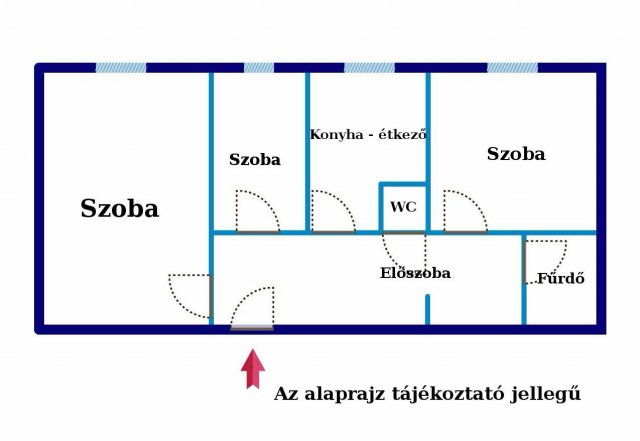Eladó panellakás, Pécsett 48.9 M Ft, 3 szobás