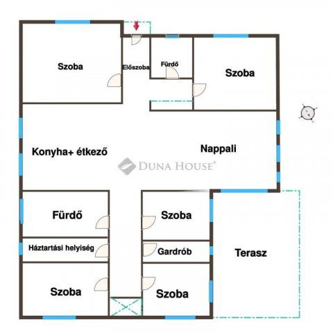 Eladó családi ház, Helvécián 89.9 M Ft, 6 szobás