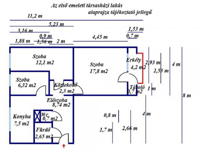 Eladó panellakás, Nagykőrösön 31.49 M Ft, 2+1 szobás