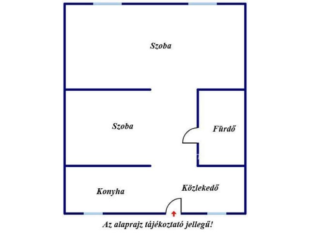 Eladó téglalakás, Szegeden 48.99 M Ft, 2 szobás