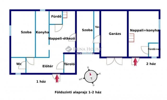 Eladó családi ház, Áporkán 65 M Ft, 8 szobás