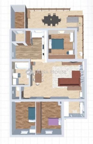 Eladó családi ház, Dabason 117 M Ft, 4 szobás