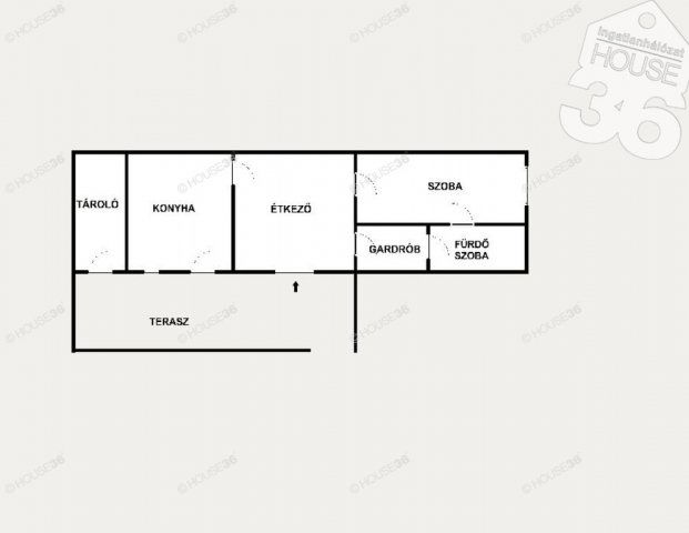 Eladó családi ház, Kecskeméten 46.9 M Ft, 2 szobás
