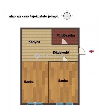 Eladó téglalakás, Dunakeszin 77.99 M Ft, 2 szobás