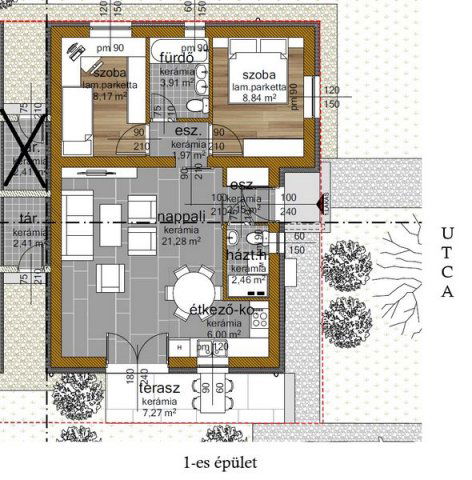Eladó ikerház, Százhalombattán 91.9 M Ft, 3 szobás