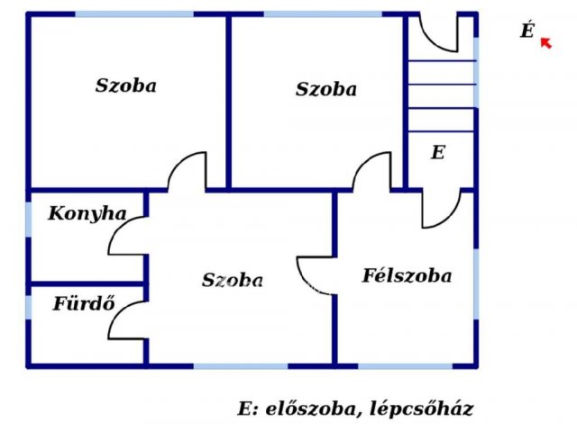 Eladó családi ház, Rudabányán 11.5 M Ft, 3+1 szobás