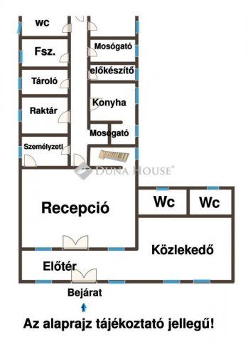 Eladó üzlethelyiség, Dunaföldváron 180 M Ft, 6 szobás