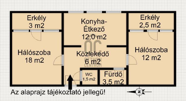 Eladó panellakás, Nagykanizsán 22.9 M Ft, 2 szobás