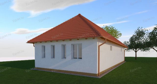 Eladó ikerház, Monoron 59.9 M Ft, 3 szobás / költözzbe.hu