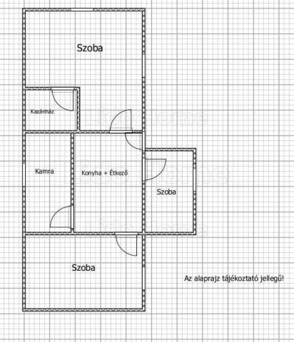Eladó családi ház, Kallósdon 6.49 M Ft, 3 szobás