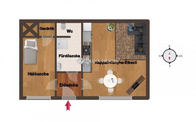 Kiadó téglalakás, albérlet, IX. kerületben, Angyal utcában