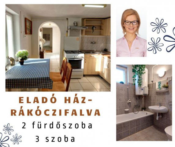 Eladó családi ház, Rákóczifalván 23.9 M Ft, 2+1 szobás
