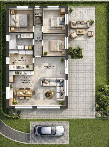 Eladó családi ház, Vácrátóton 85 M Ft, 4 szobás