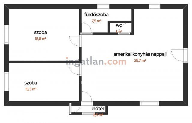 Eladó családi ház, Hajdúszoboszlón 124.5 M Ft, 5 szobás