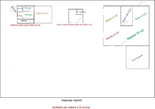 Eladó családi ház, Szigetszentmiklóson 159.9 M Ft, 2 szobás