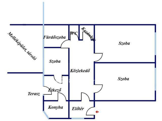 Eladó családi ház, Nyírtelken 43.2 M Ft, 3 szobás