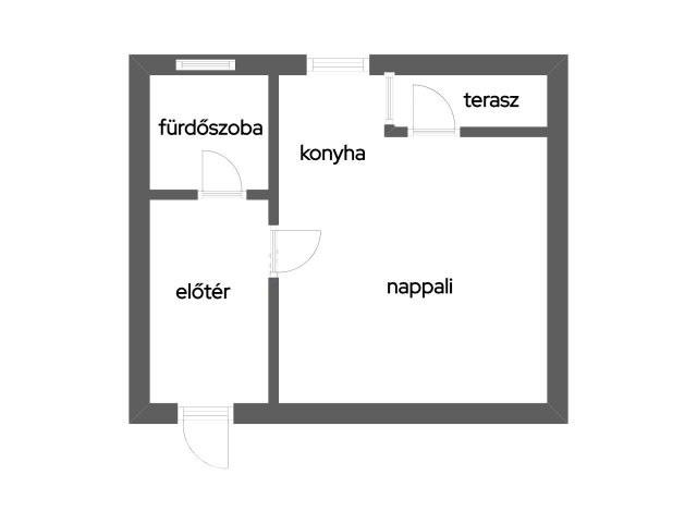 Eladó téglalakás, Budapesten, VI. kerületben 61.5 M Ft, 1 szobás