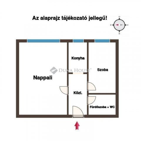 Eladó panellakás, Dunakeszin 49.9 M Ft, 2 szobás