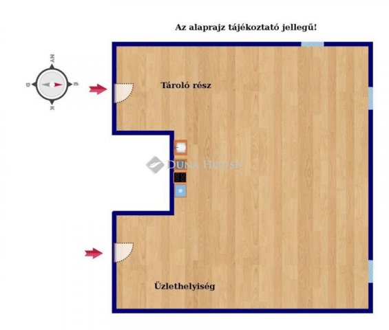 Kiadó üzlethelyiség, XII. kerületben, Tusnádi utcában