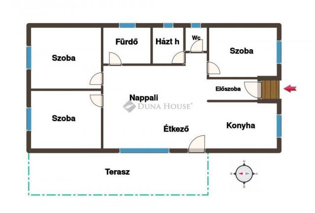 Eladó családi ház, Nyíregyházán 35.9 M Ft, 4 szobás
