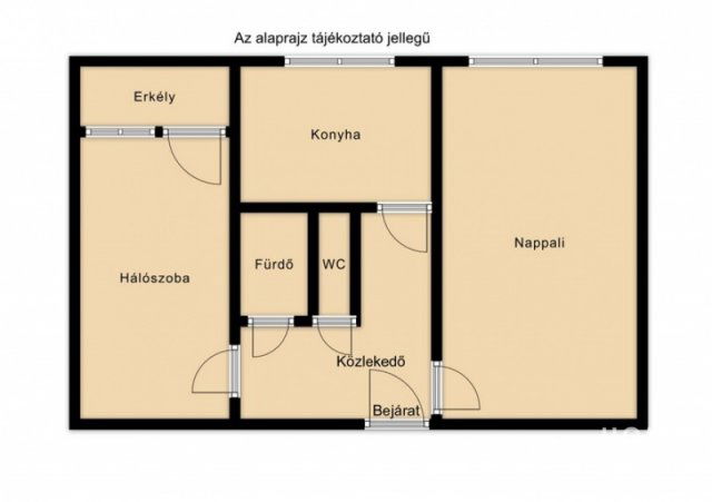 Eladó téglalakás, Szegeden 51.55 M Ft, 2 szobás