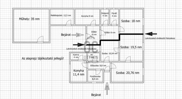 Eladó családi ház, Erdőkertesen 89.9 M Ft, 5 szobás