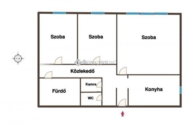Eladó panellakás, Budapesten, IV. kerületben 67.9 M Ft, 3 szobás