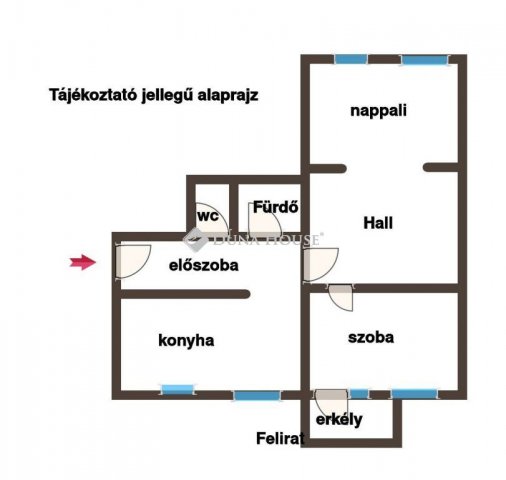 Eladó téglalakás, Budapesten, II. kerületben, Horvát utcában