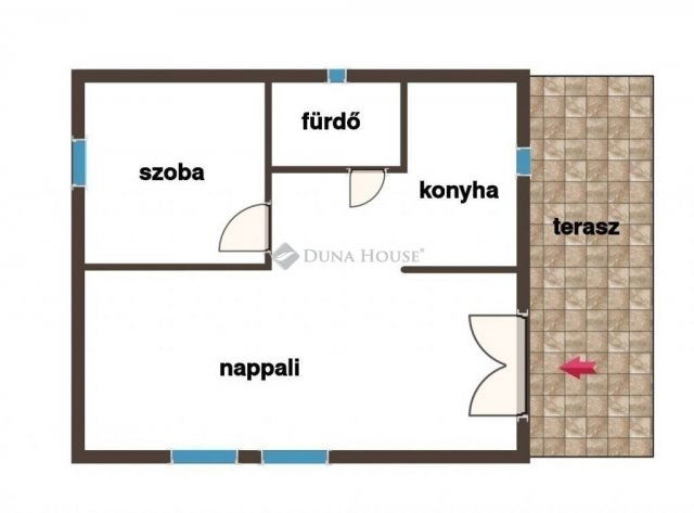 Eladó családi ház, Pócsmegyeren 79.9 M Ft, 3 szobás
