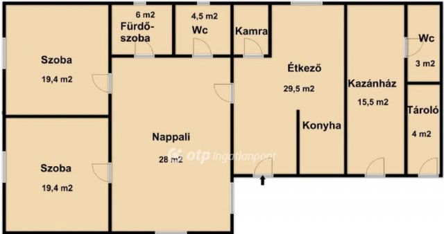 Eladó családi ház, Létavértesen 57 M Ft, 3 szobás