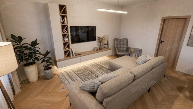 Eladó téglalakás, Vámosszabadin 53.7 M Ft, 1+1 szobás